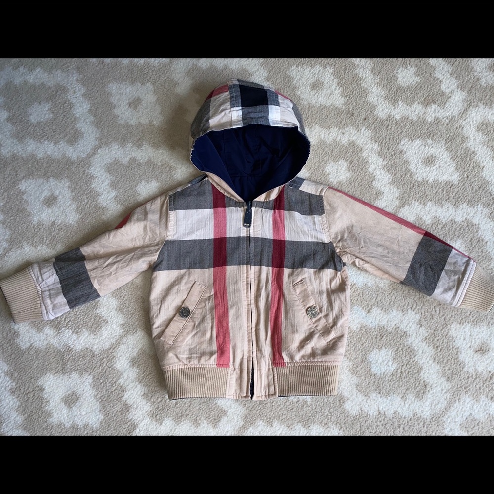 Burberry Children Reversible Toddler Jacket